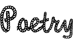 Poetry banner
