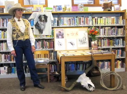 Wendy at the Mariposa Library 2