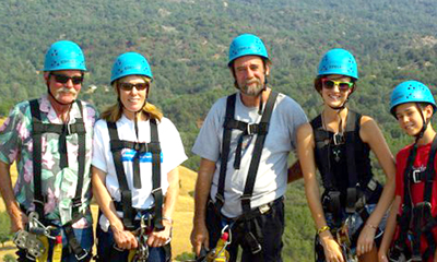 Wendy & Kevin at ZipLine